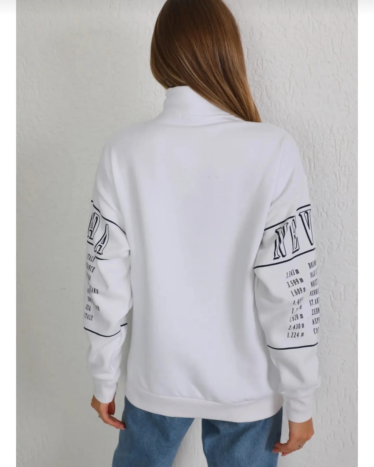 İdaho%20Baskılı%20Fermuarlı%20Yarım%20Boğaz%20Oversize%20Üç%20İp%20Sweatshirt